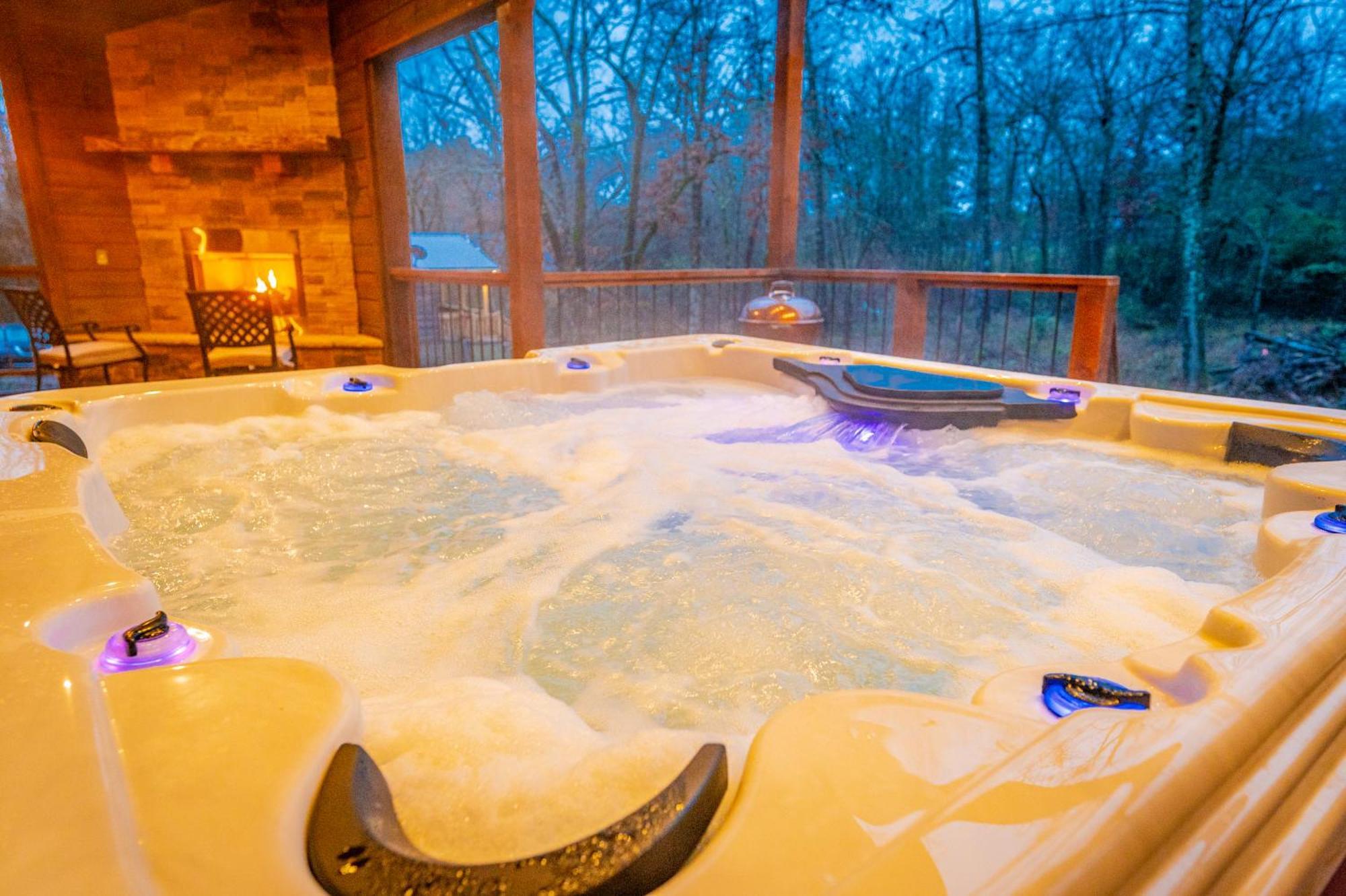 The Luxurious Blue Sky Lodge Is Epic! Broken Bow Dış mekan fotoğraf