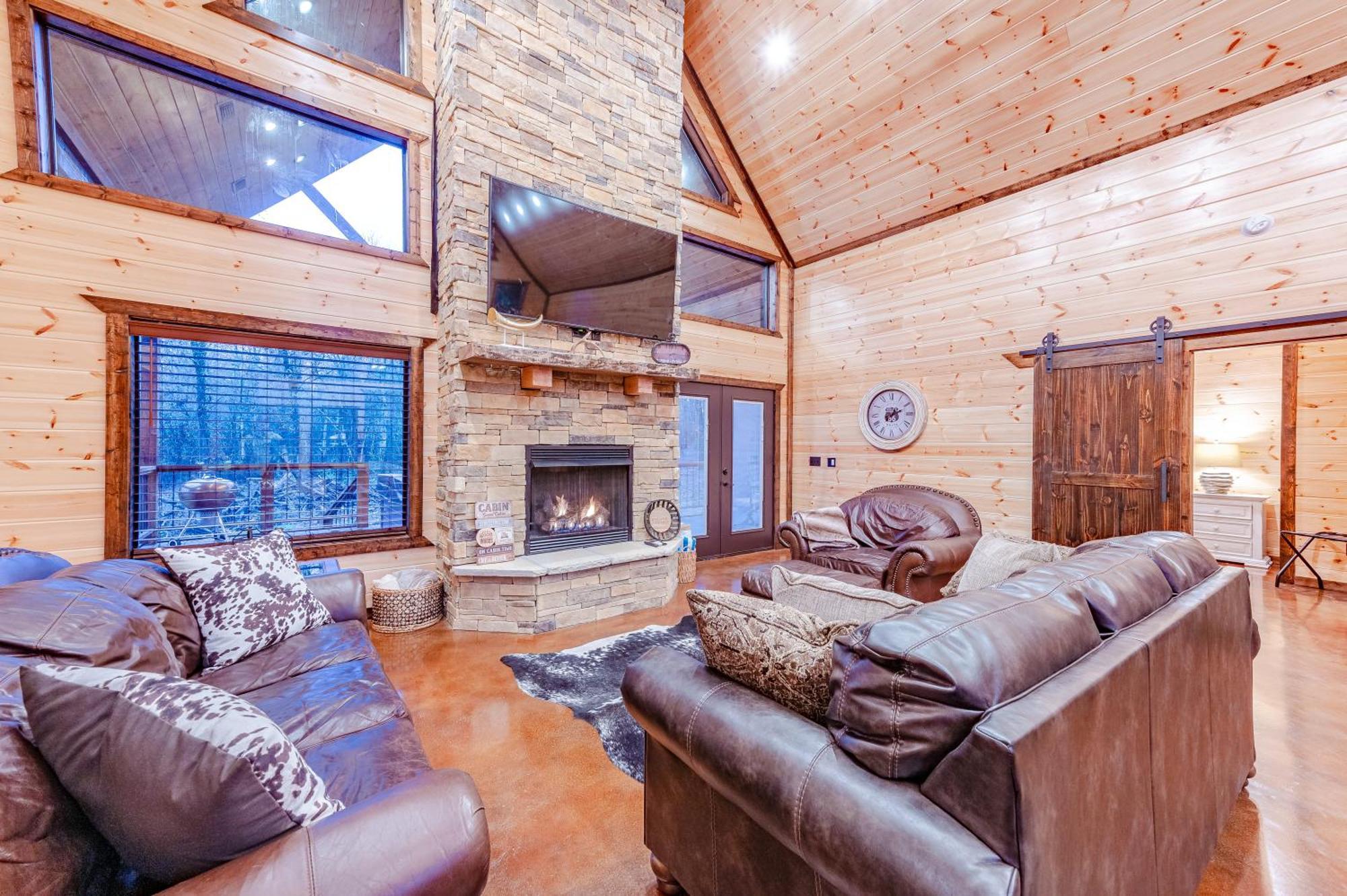 The Luxurious Blue Sky Lodge Is Epic! Broken Bow Dış mekan fotoğraf