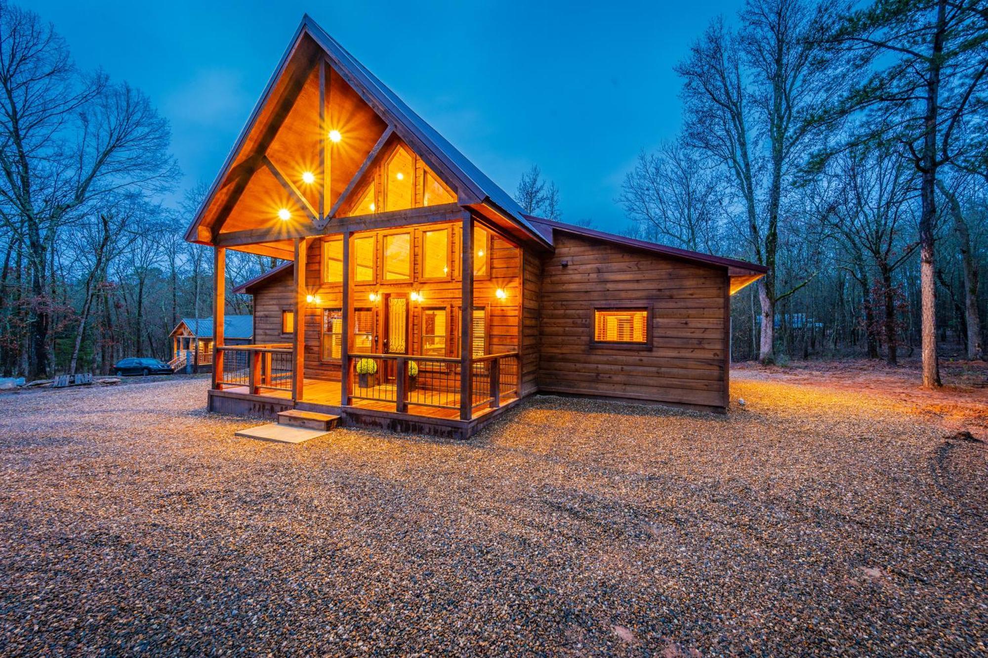 The Luxurious Blue Sky Lodge Is Epic! Broken Bow Dış mekan fotoğraf