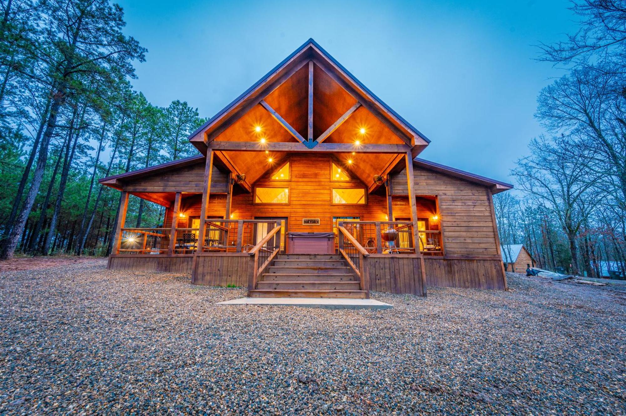 The Luxurious Blue Sky Lodge Is Epic! Broken Bow Dış mekan fotoğraf
