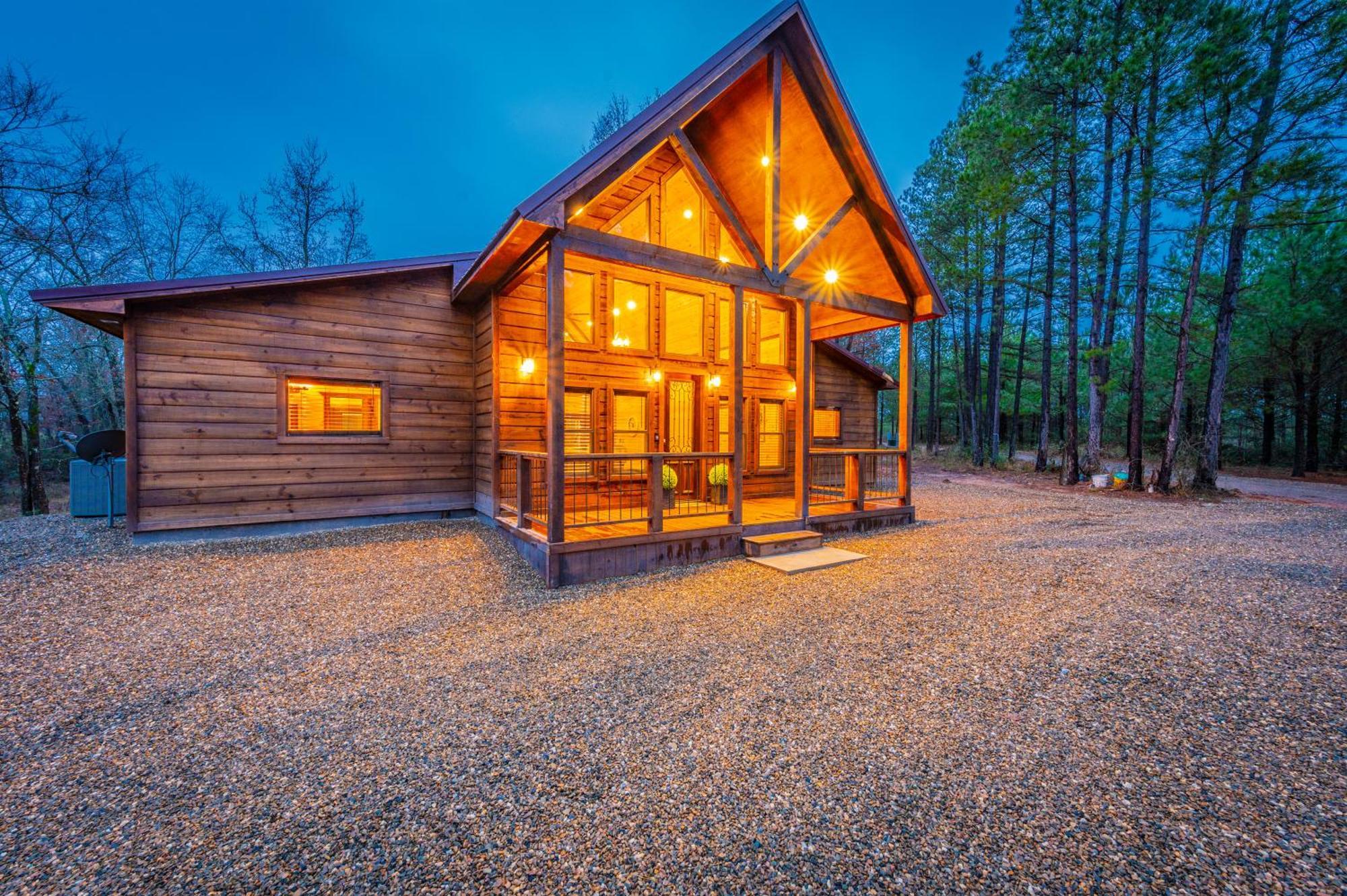 The Luxurious Blue Sky Lodge Is Epic! Broken Bow Dış mekan fotoğraf