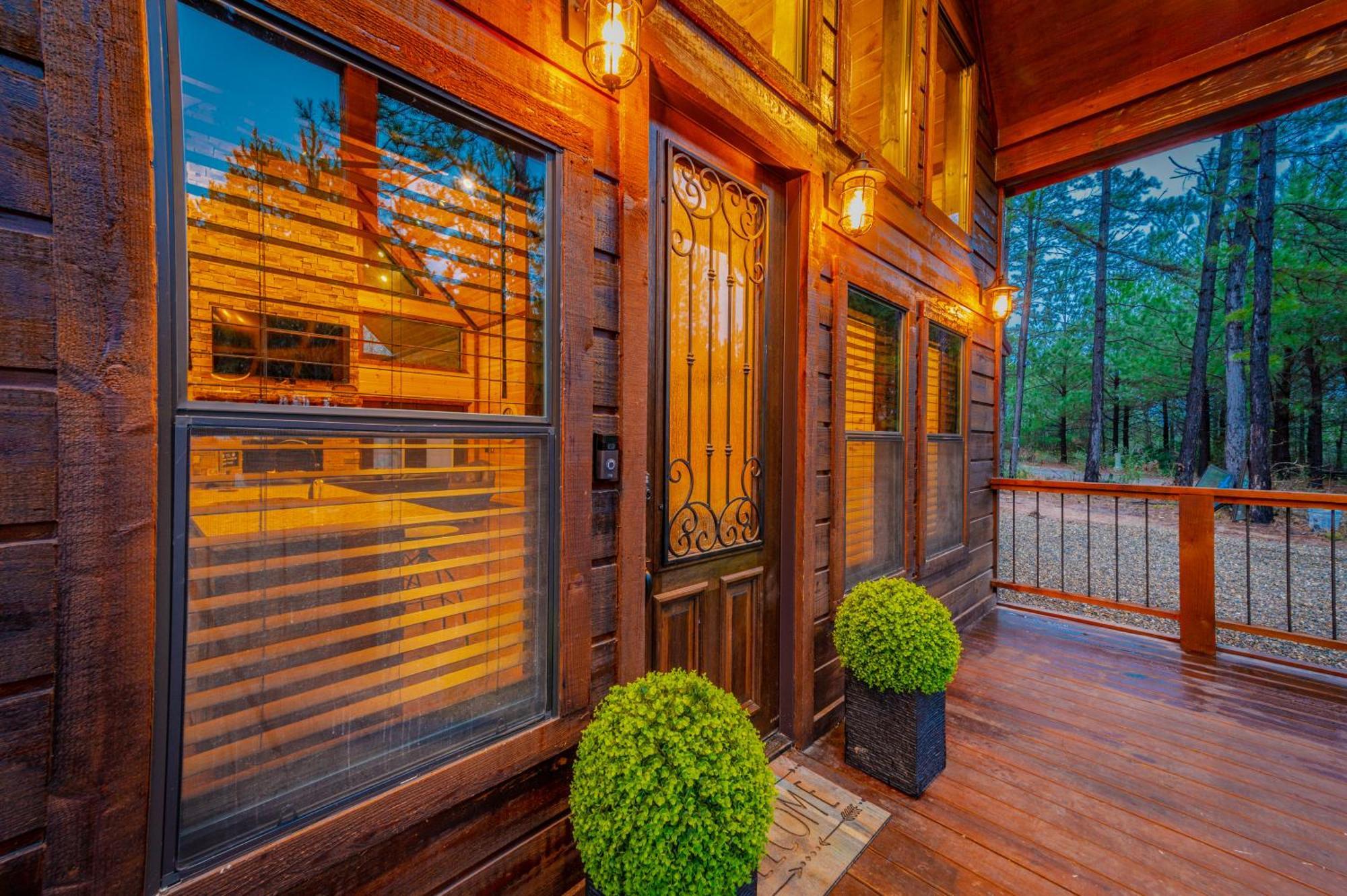 The Luxurious Blue Sky Lodge Is Epic! Broken Bow Dış mekan fotoğraf