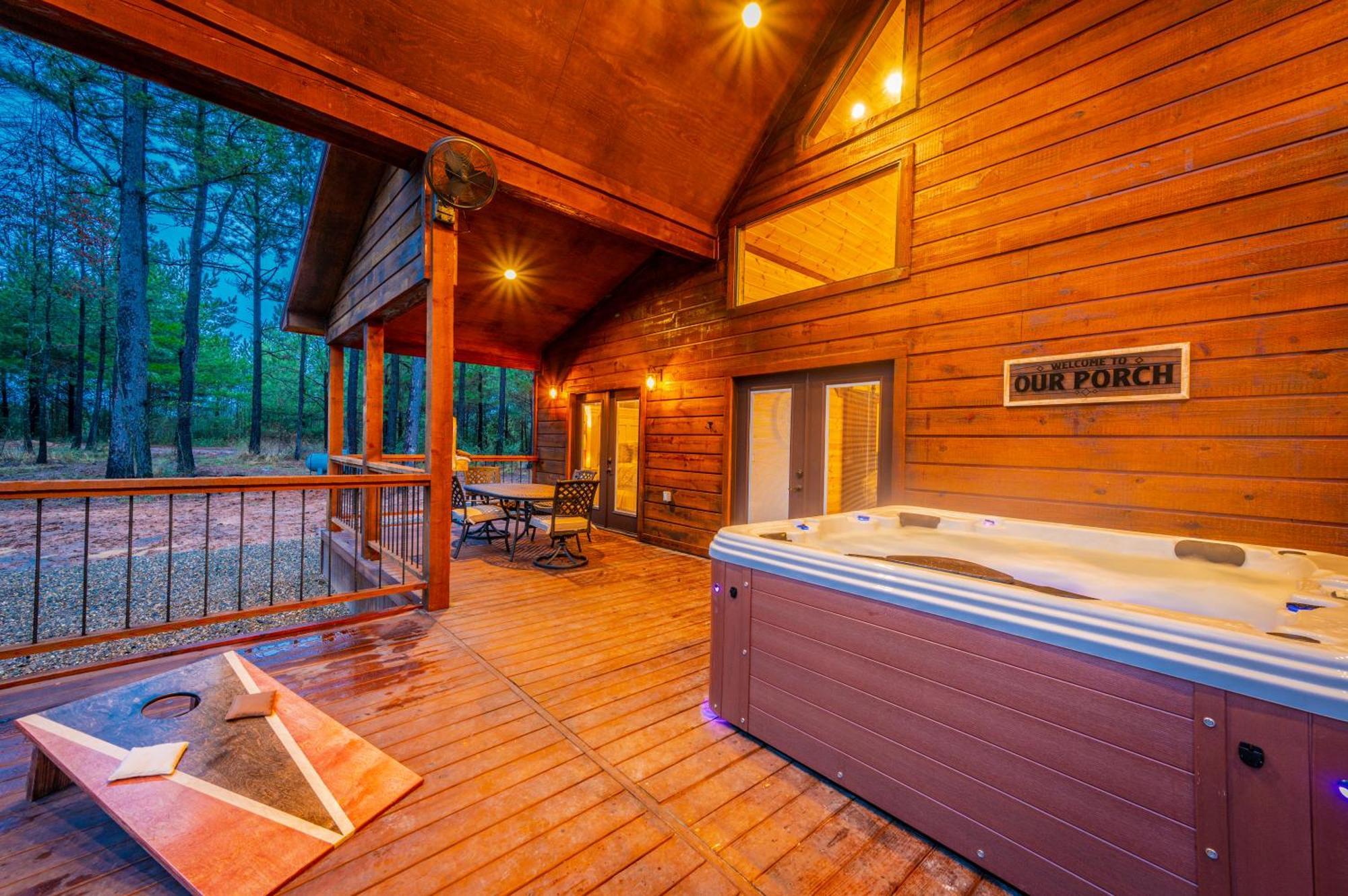 The Luxurious Blue Sky Lodge Is Epic! Broken Bow Dış mekan fotoğraf